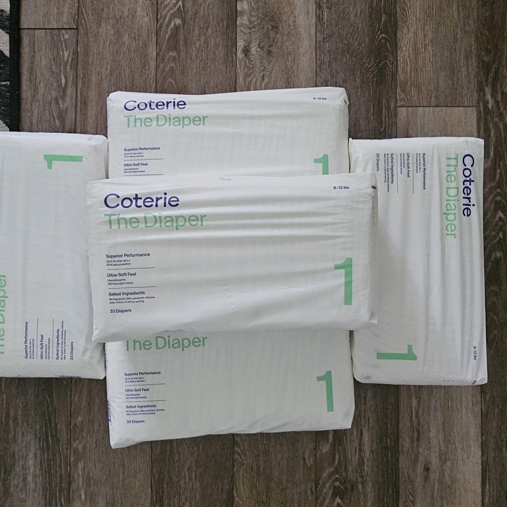 Coterie DIAPERS size 1